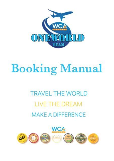 wca booking portal.